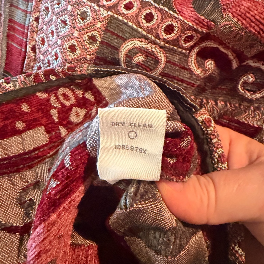 Dressbarn Tapestry Patchwork Jacket - image 6